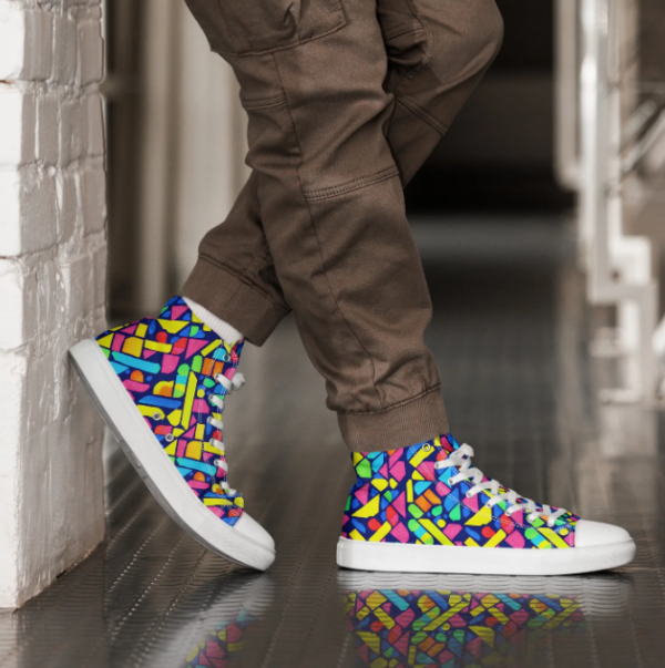 Desain Mosaik Kanvas